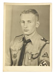 German Hitler Youth Portrait Picture