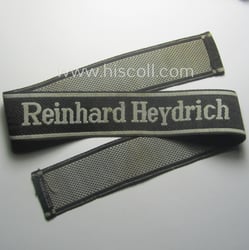 Waffen-SS, 1943-pattern cuff-title (ie. 'Ärmelstreifen') depicting the machine-woven...