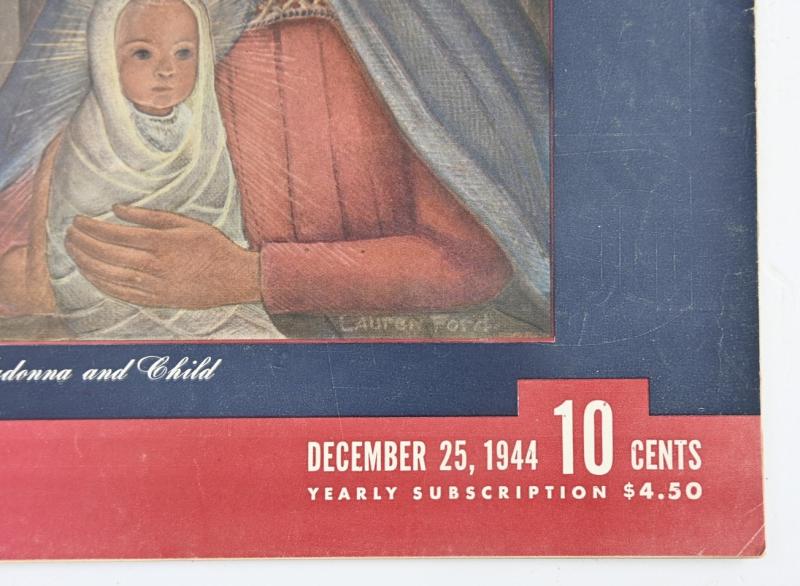 US WW2 Life Magazine 25 December 1944