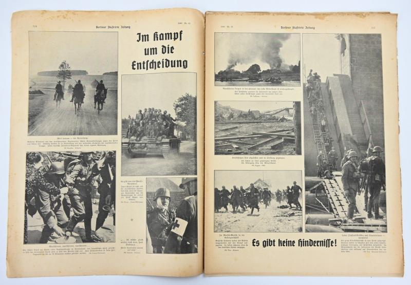 German Berliner Illustrierte Zeitung Newspaper May 1940