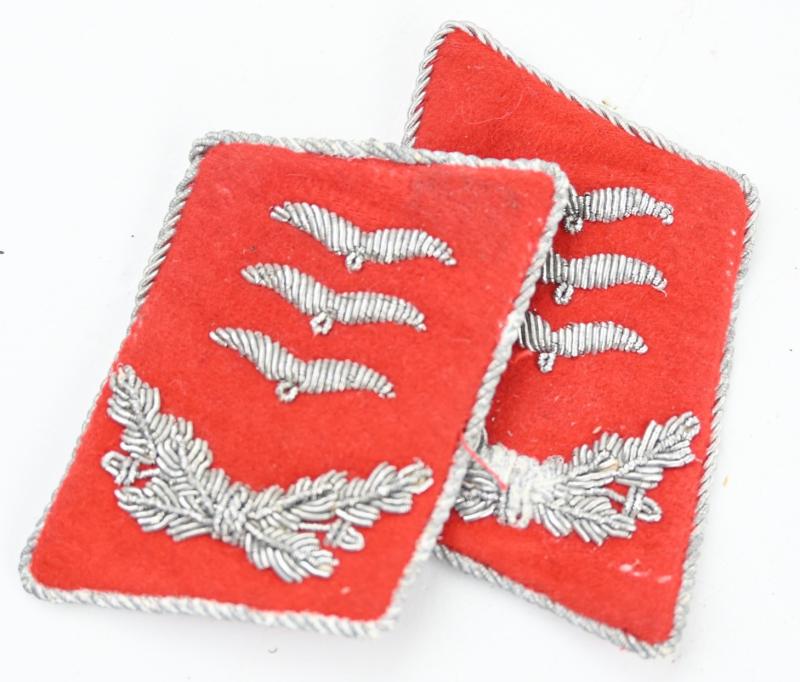 German LW Officers Collar Tabs