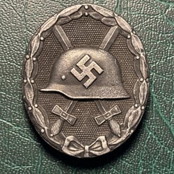 Wound Badge in Silver "30" Hauptmünzamt