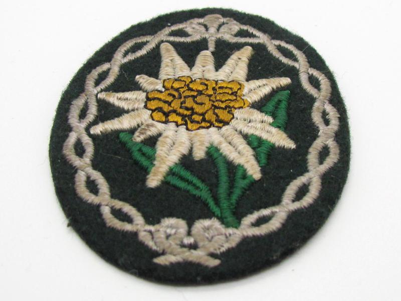 Wehrmacht Gebirgsjäger Edelweiss sleeve badge