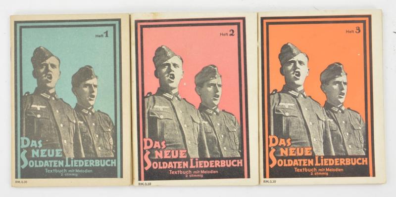 German WH Marching Songs Pocket Book Set