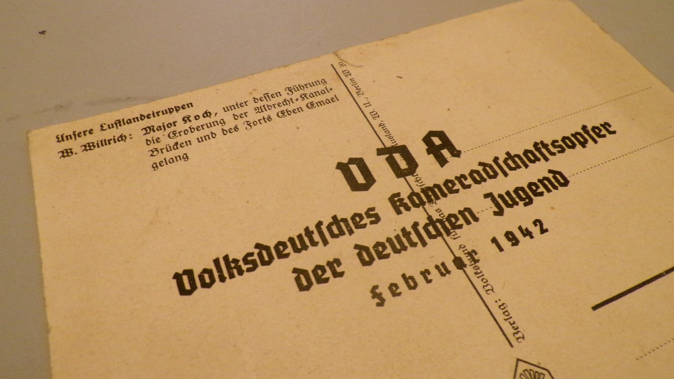 VDA Postcard – Major Walter Koch
