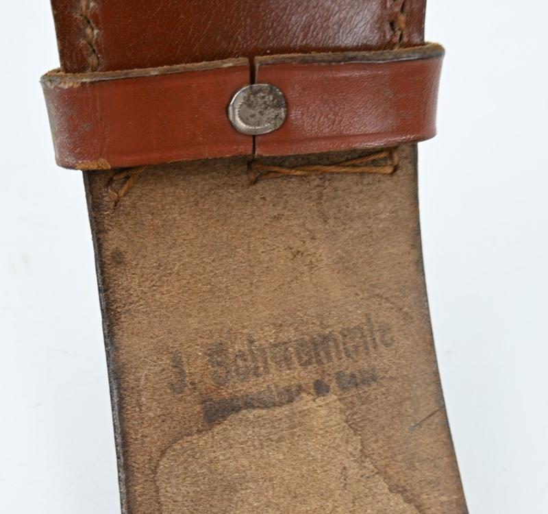 German NSDAP Political Officers Belt & Beltbuckle