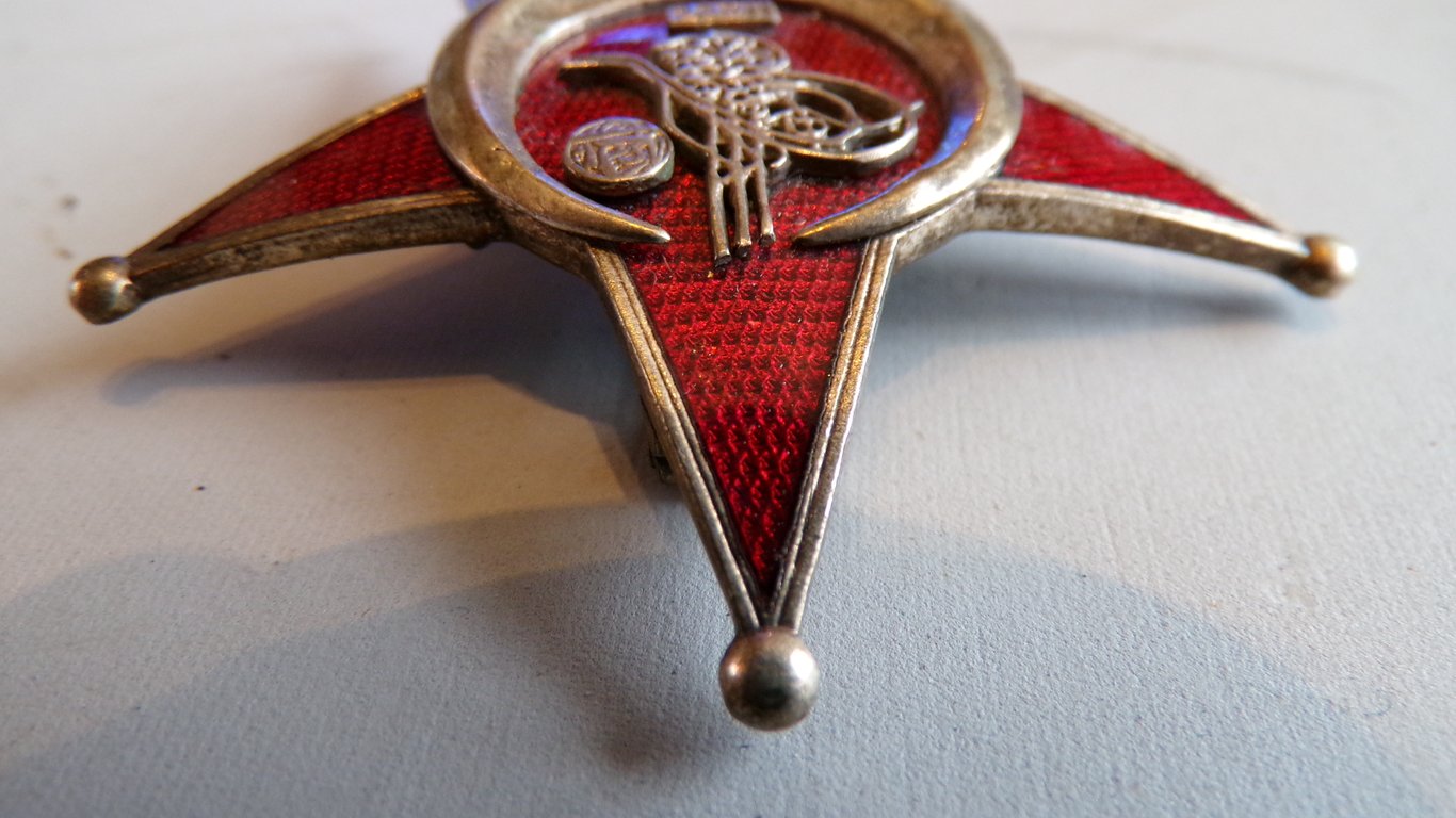 WWI Ottoman Empire 'Iron Crescent' (Gallipoli Star)