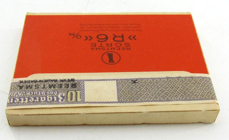 Original Reemtsma “R6 o/M” Muster Cigarettes – 1938–1940