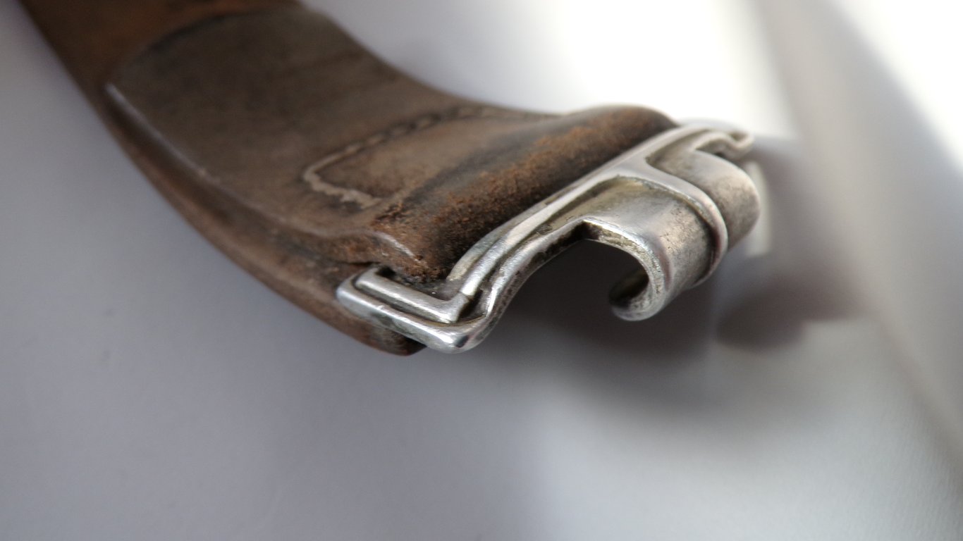 Kriegsmarine leather combat belt