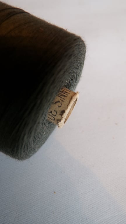 German Field-Gray Uniform Sewing Thread Spool