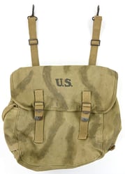 US WW2 Named 507th PIR Camo Musset Bag