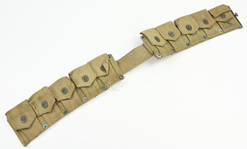 US WW2 M1 Garand Ammo Belt 1943