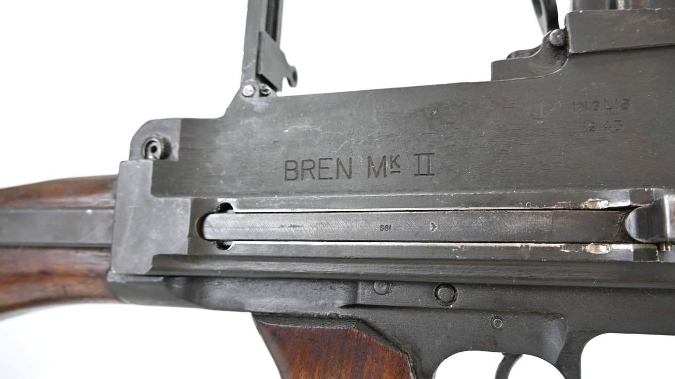 Canadian WW2 Bren MK 2 Machine Gun 1943