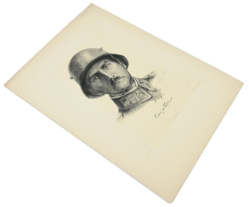 German Third Reich Litho 'Franz Ritter von Epp' by K.J.Böhringer