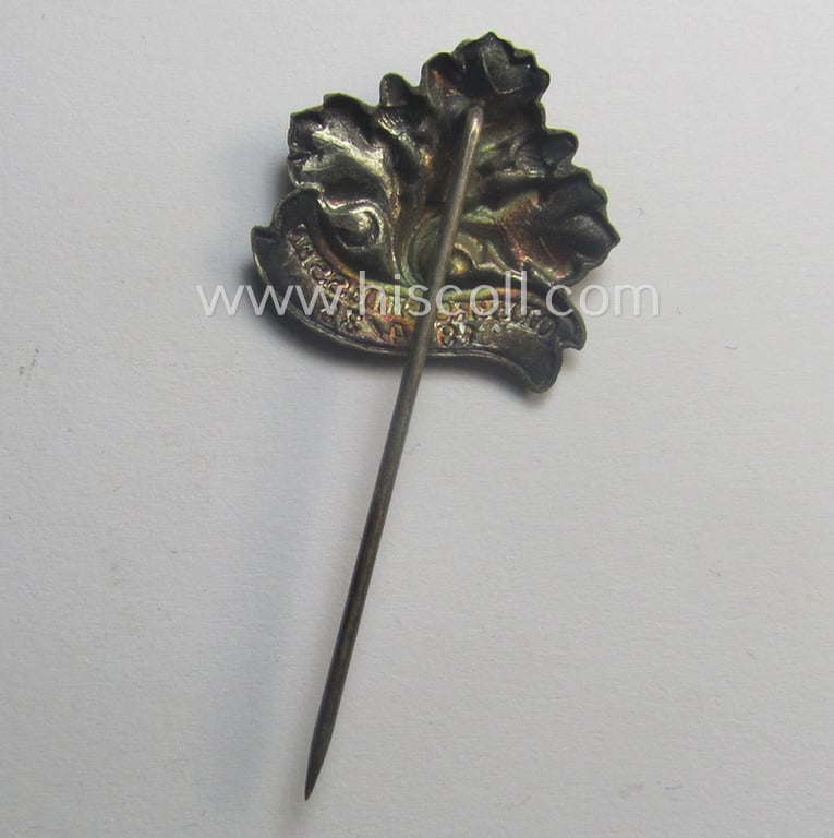 WHW- (ie. 'Winterhilfswerke'- ie. 'Opferschiessen'-) related commemorative lapel-pin entitled: 'Opferschiessen - 1934-35'