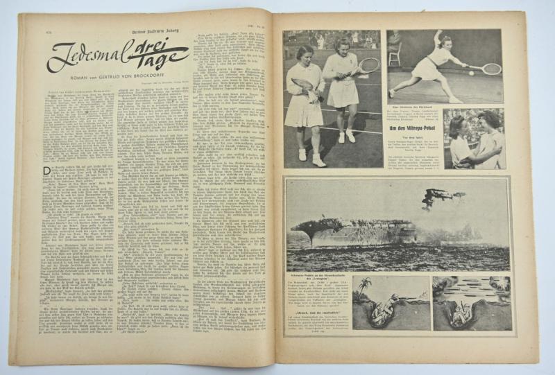 German Berliner Illustrierte Zeitung Newspaper 1942