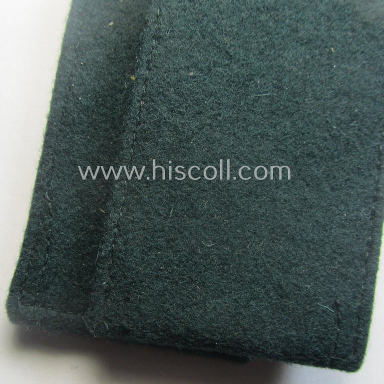 Very unusual pair of WH (Heeres), non-piped(!) EM-type M40-pattern shoulderstraps: 'Soldat der Infanterie-Trpn.'