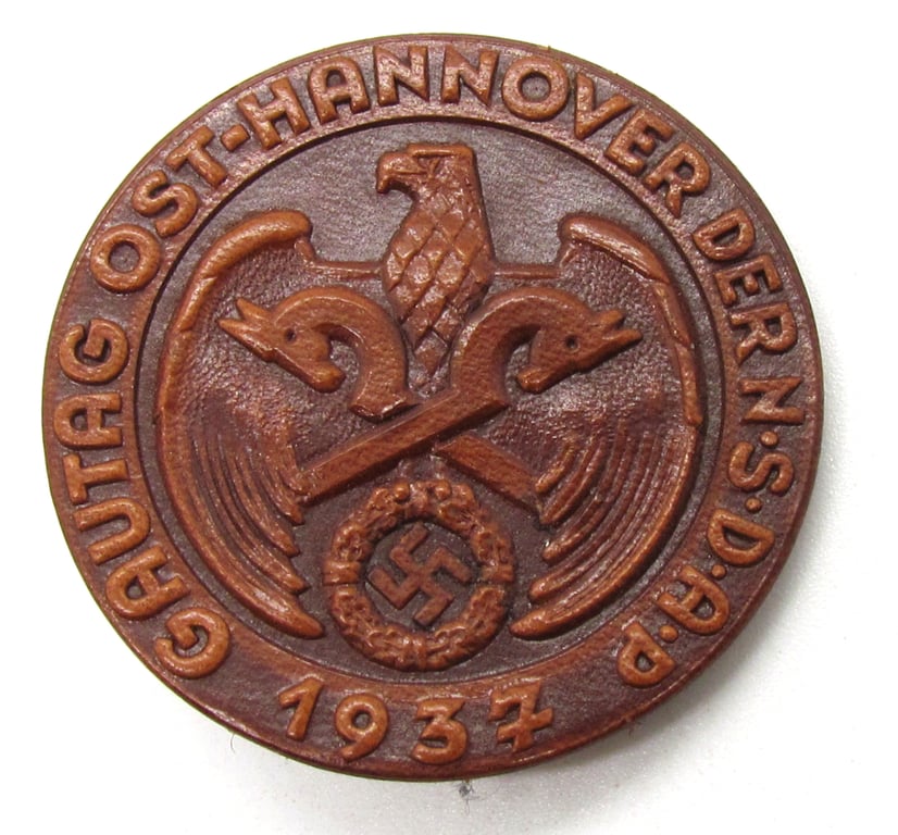 Gautag Ost-Hannover der N.S.D.A.P. 1937 abzeichen