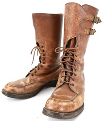 British WW2 Officer Twin Buckle Boots 1942