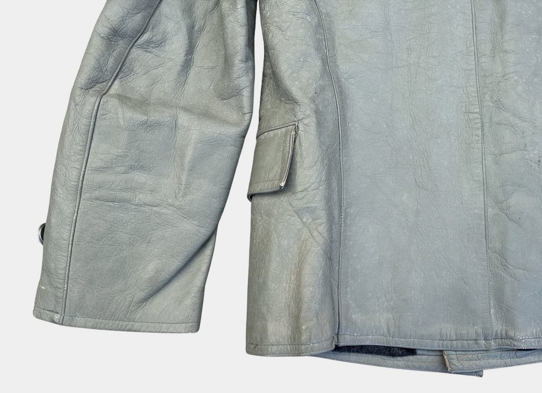 Navy (Kriegsmarine) U-boot protective grey leather jacket