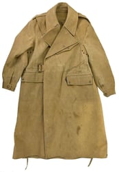 British WW2 Dispatch Rider Rubber Coat