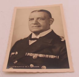 “Portrait Photo of Generaladmiral Dr. h.c. Erich Raeder