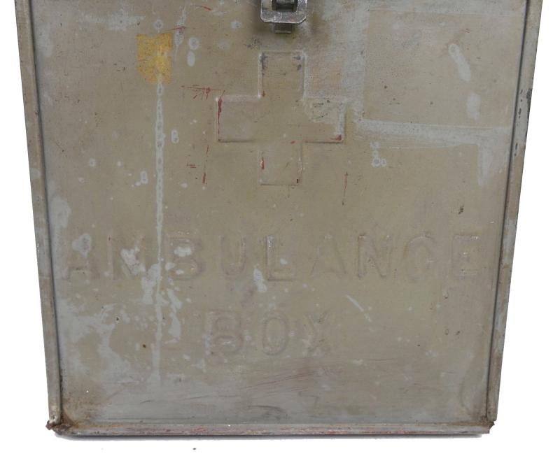 US WW1 Military Medical Deptartment Steel Ambulance Box