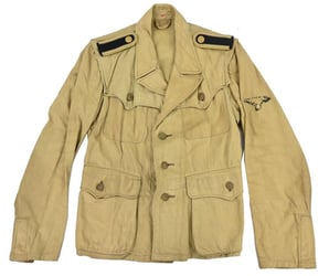 German Waffen-SS Tropical Sahariana Field Blouse