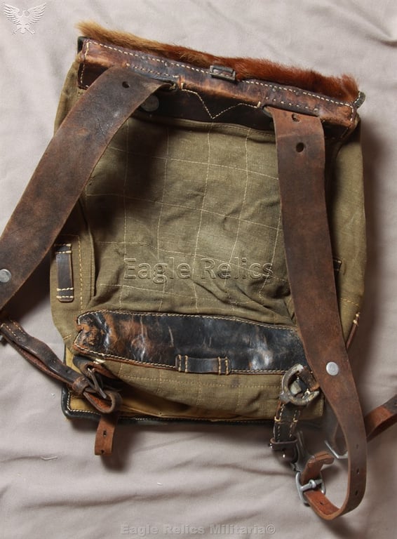 Pony Fur Tournister Backpack 1943 Dated