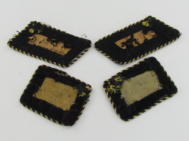 4x DRB 'Deutsche Reichsbahn' Collar Tabs