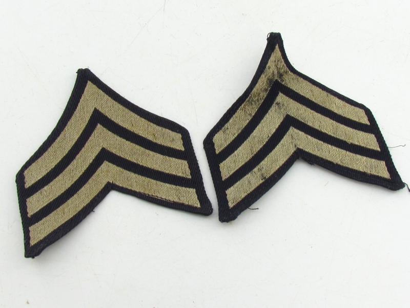 US WWII Sergeant Rank Chevrons
