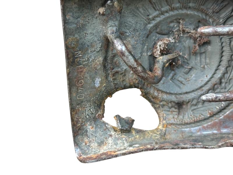 WH (HEER) Battle Damage Belt Buckle