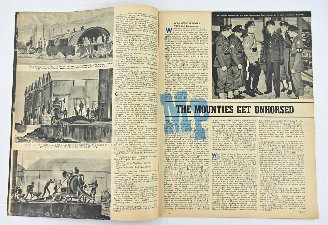 US WW2 Yank Magazine March 19th, 1944