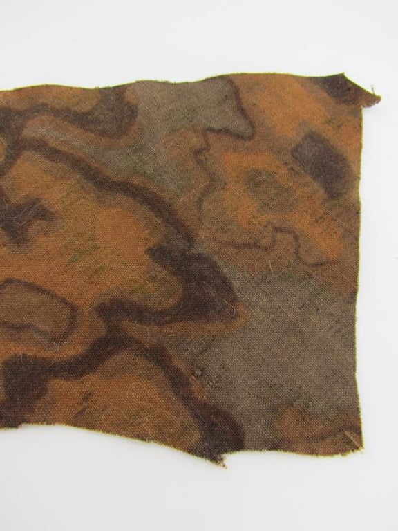 Original Waffen SS Oak B Camouflage Part of Smocks, Zeltbahn etc.