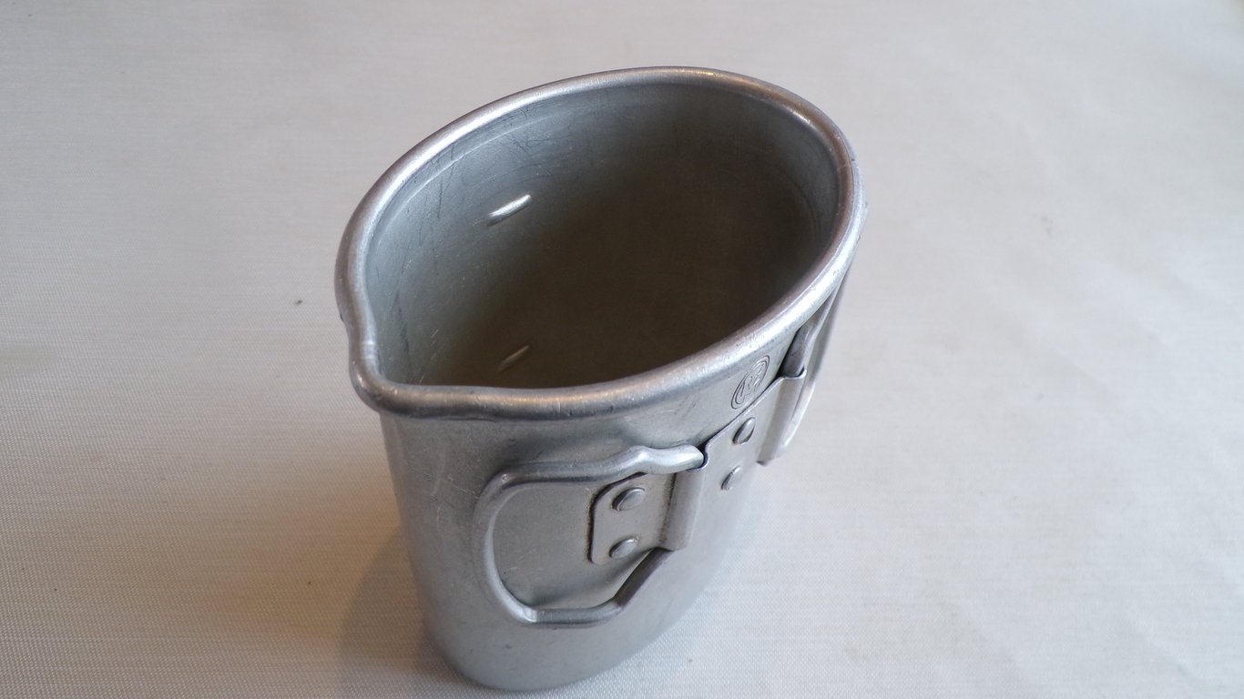 Rare RZM Aluminum Medical Canteen Cup
