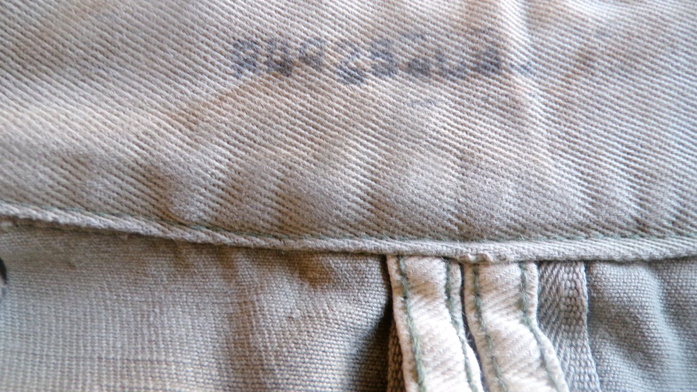 Named and identified U.S Paratrooper jump smock