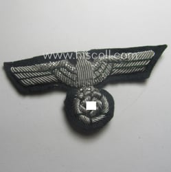 Attractive, WH (Heeres) officers'-pattern visor-cap-eagle (ie. 'Adler für...