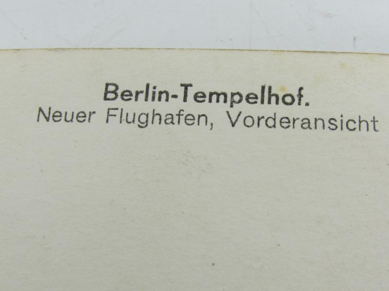 Postcard : Berlin Tempelhof