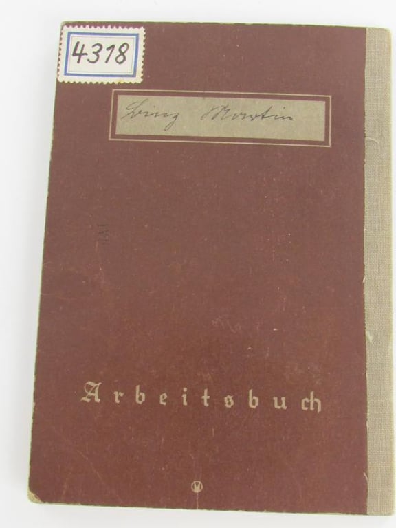 German Arbeitsbuch 1st pattern