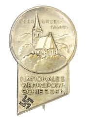 German Third Reich Sport Shooting badge