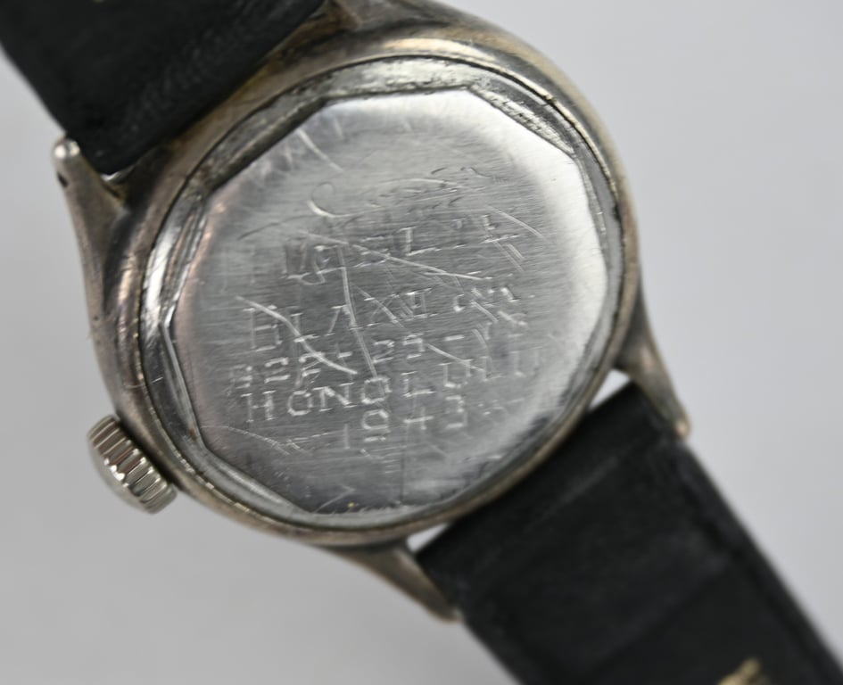 US WW2 Elgin A-11 Service Watch 'Honolulu'