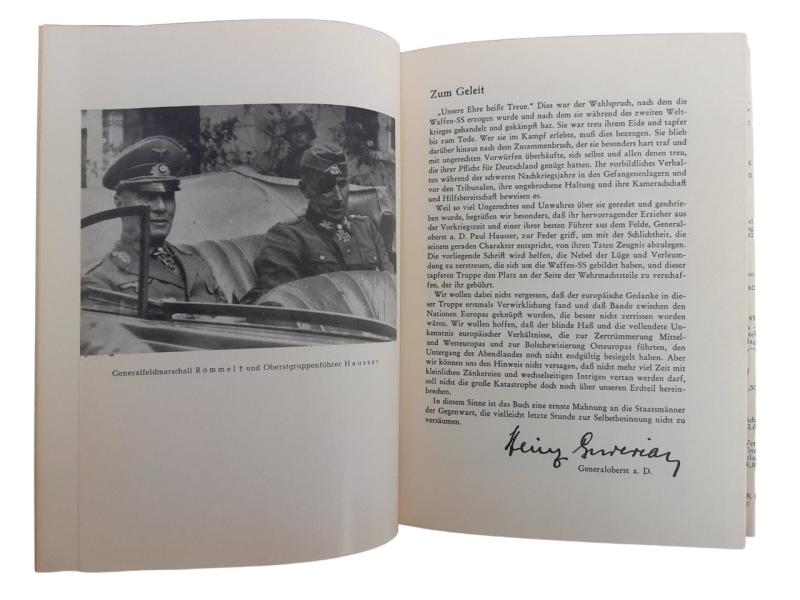 Waffen-SS im Einsatz, Paul Hausser 1953