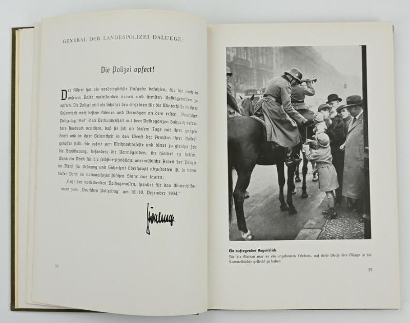 German Book: 'Tag der Deutschen Polizei 1934'