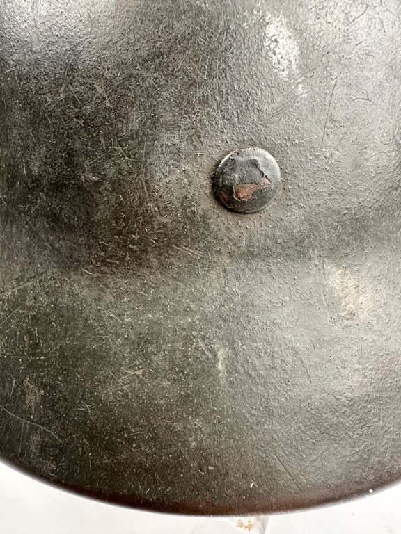 Untoched SD M40 Wehrmacht Helmet "ET66"