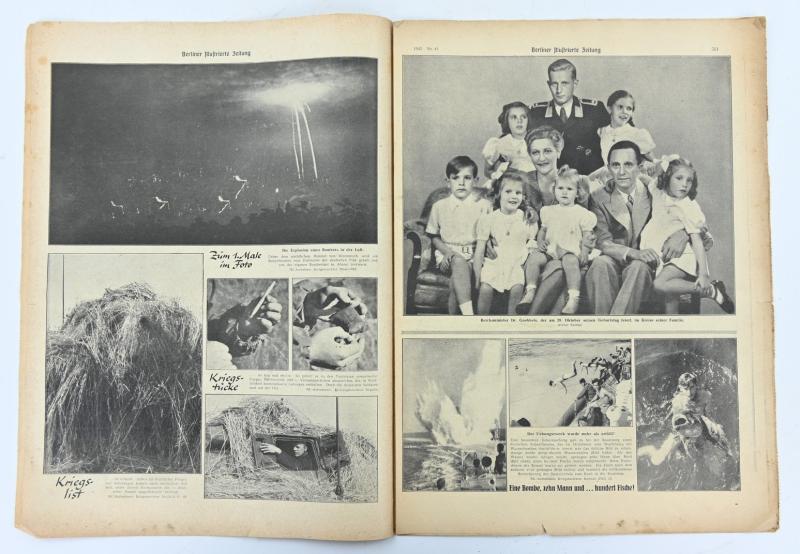 German Berliner Illustrierte Zeitung Newspaper 1942