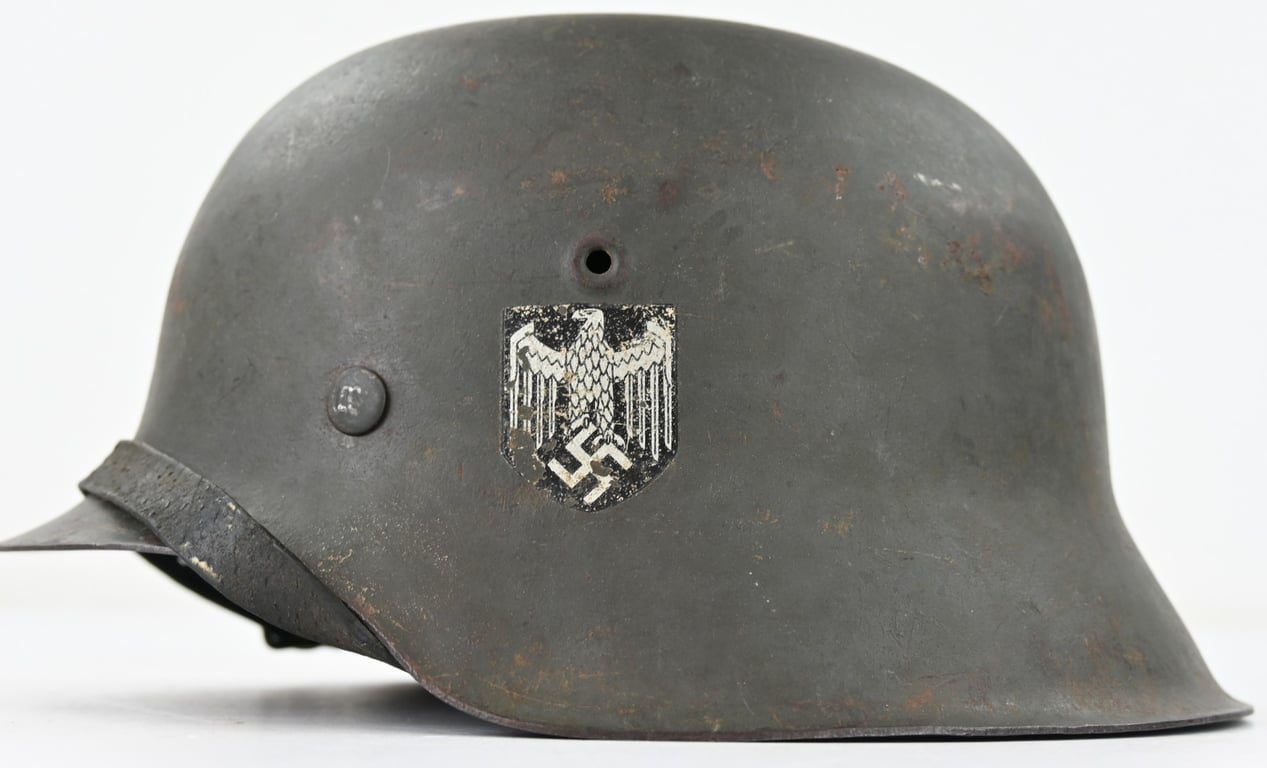 German WH M42 Combat Helmet