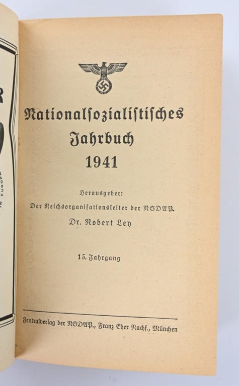 German NSDAP Yearbook 1941