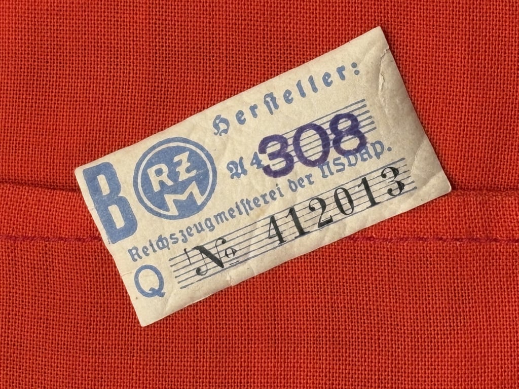 AUTHENTIC WWII GERMAN THIRD REICH SA SPORTS OFFICAL ARMBAND WITH RZM LABEL