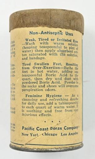 US WW2 Period Boric Acid Pack