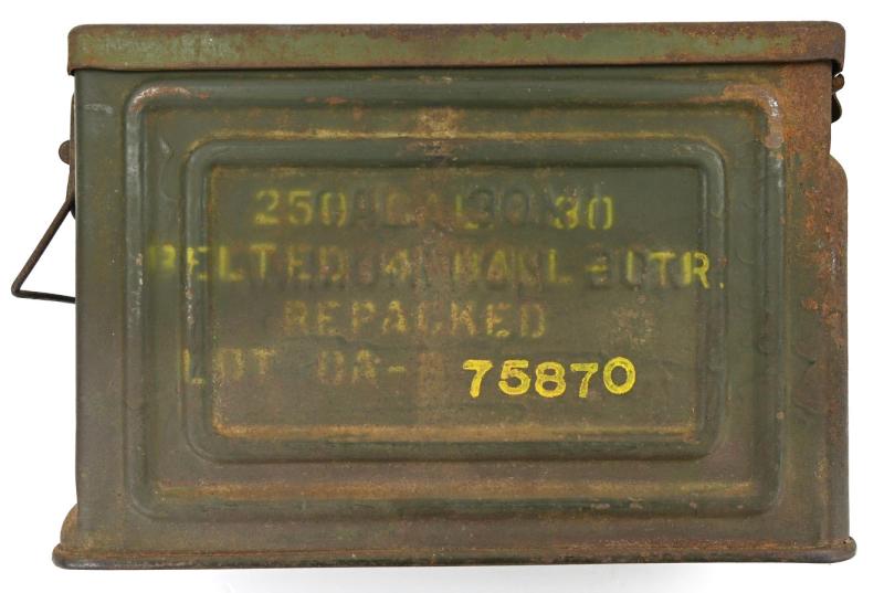 US WW2 .30Cal M2 Ammo Box